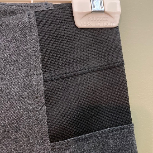 Dynamite Gray and Black Stretch Trousers - Picture 4 of 12